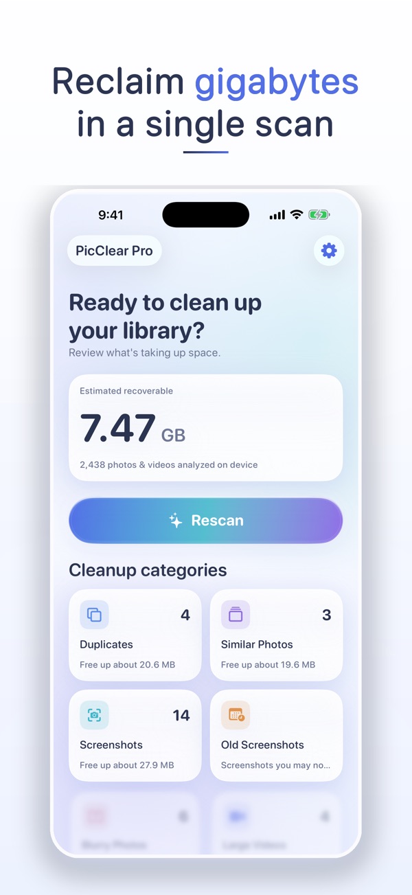 PicClear Pro screenshot