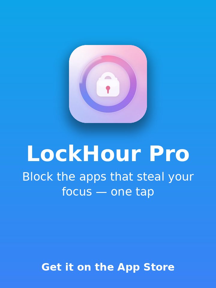 LockHour Pro：앱 차단·집중 타이머