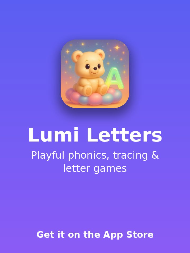 Lumi 레터 Lite: 어린이 영어 ABC