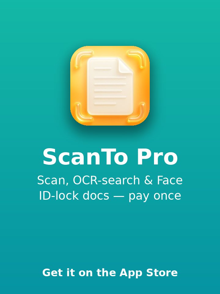ScanTo Pro: 오프라인 PDF