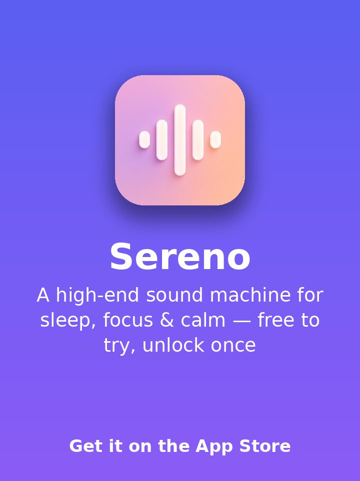 Sereno: 수면 사운드