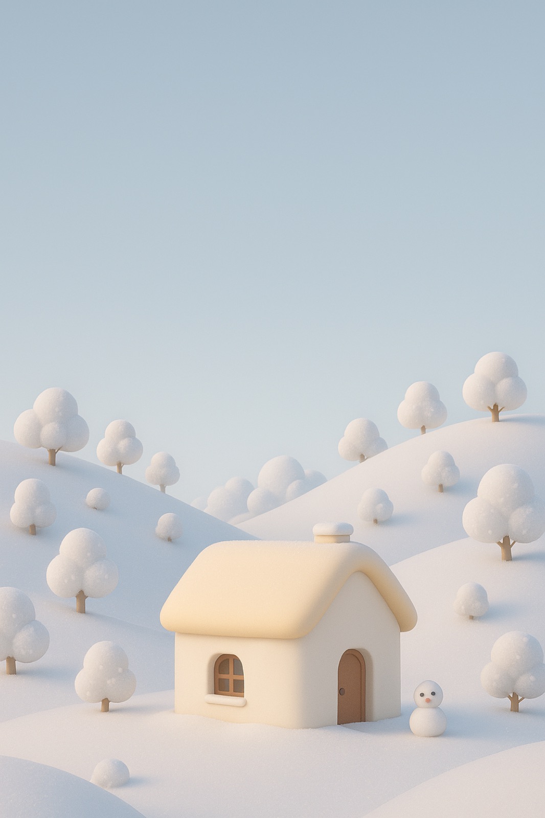 Snow scene