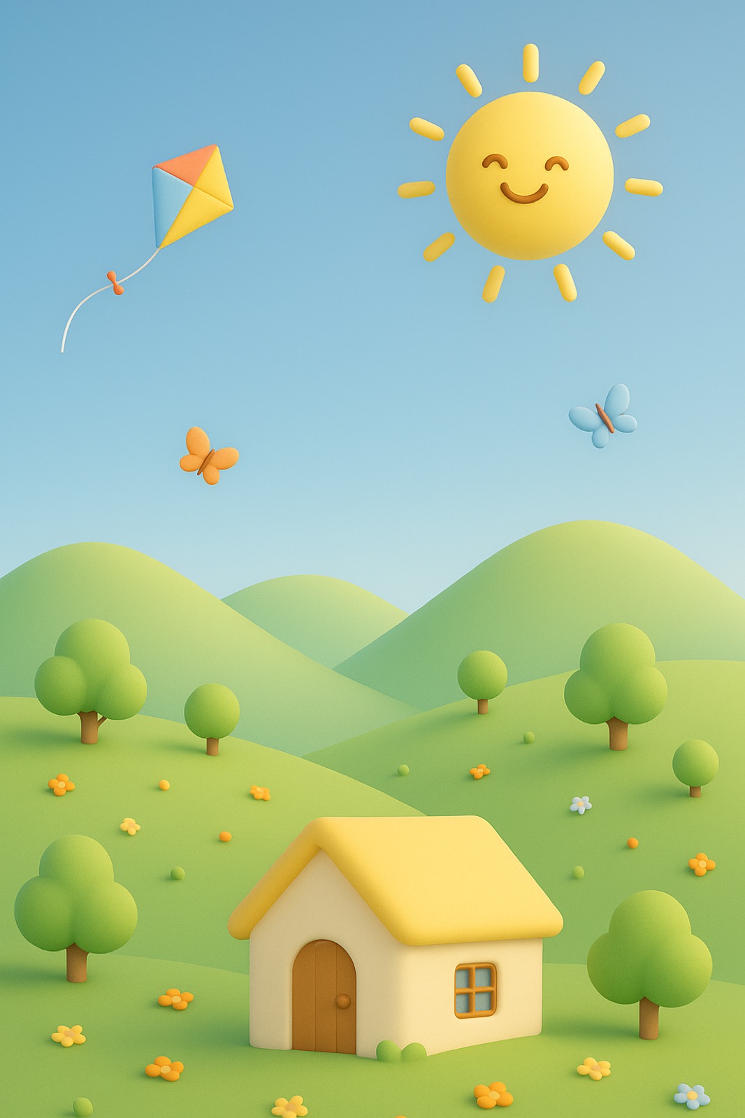 Sunny scene